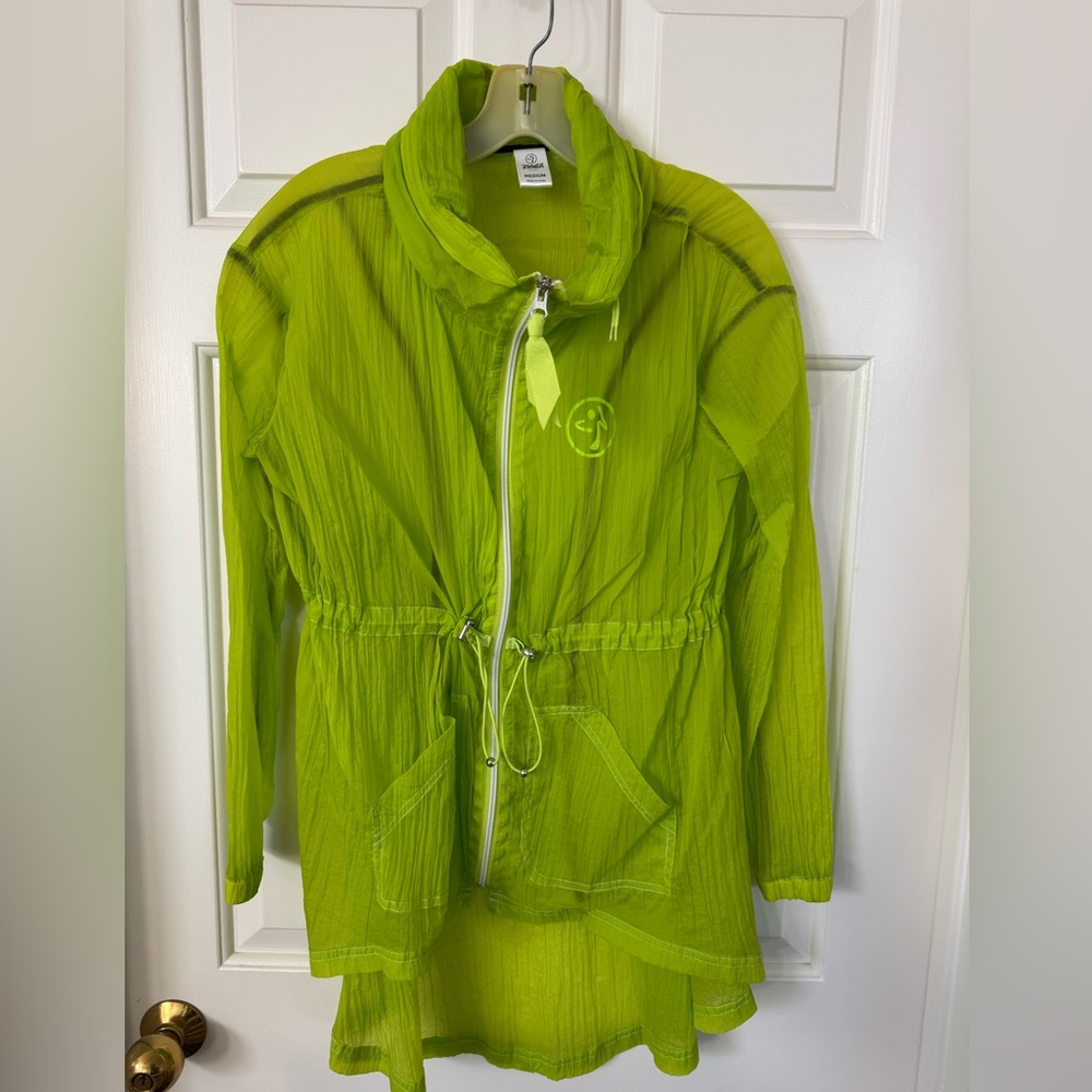 Zumba Fitness Lime Green Jacket